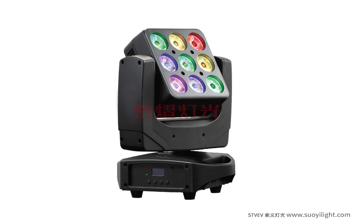 Italy9pcs Matrix LED Moving Head Light