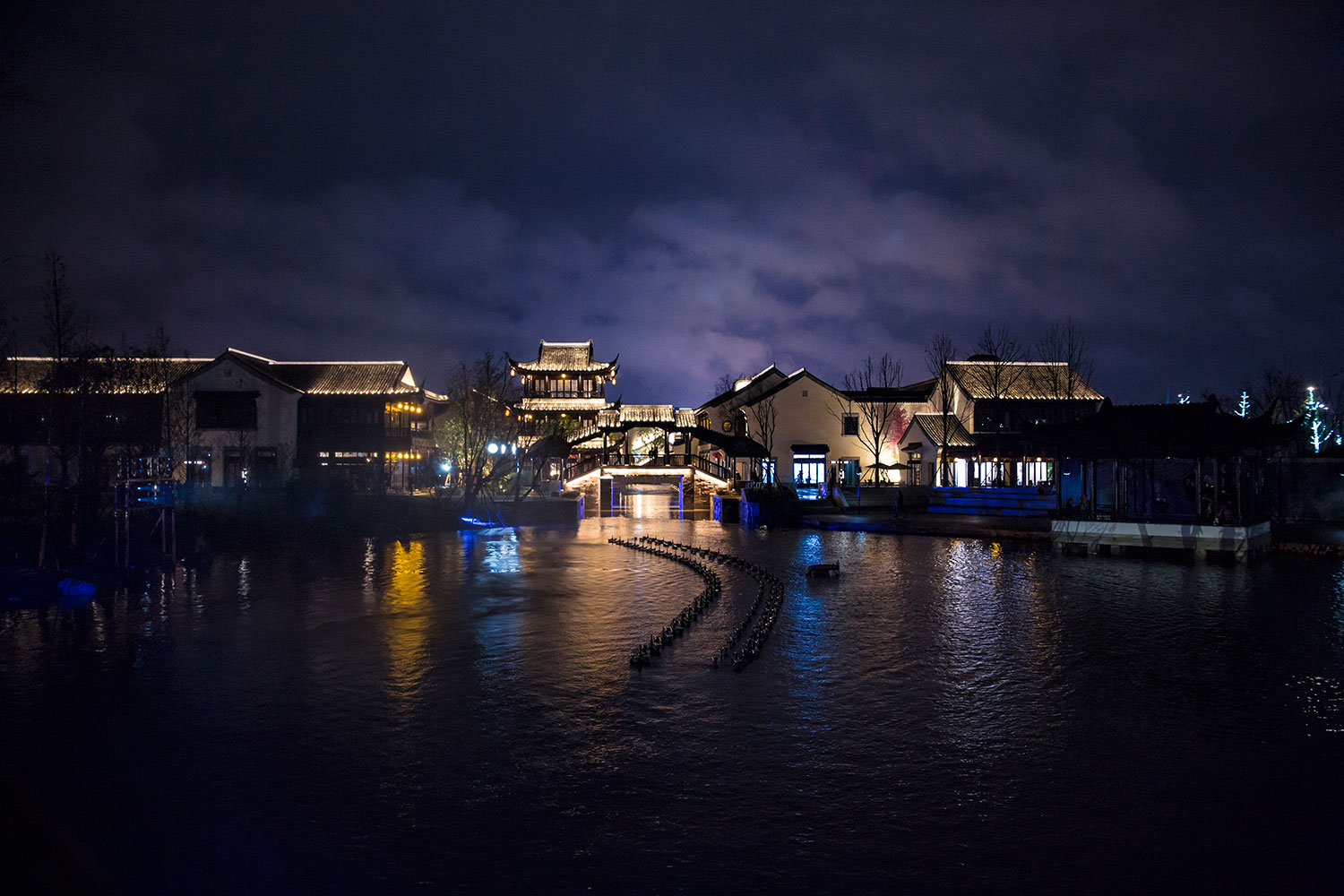 Italy新西塘水街亮化方案