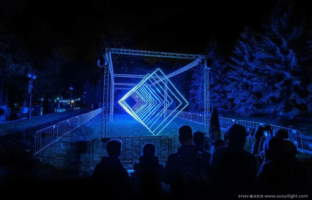 Italy奥斯坦基诺公园亮化