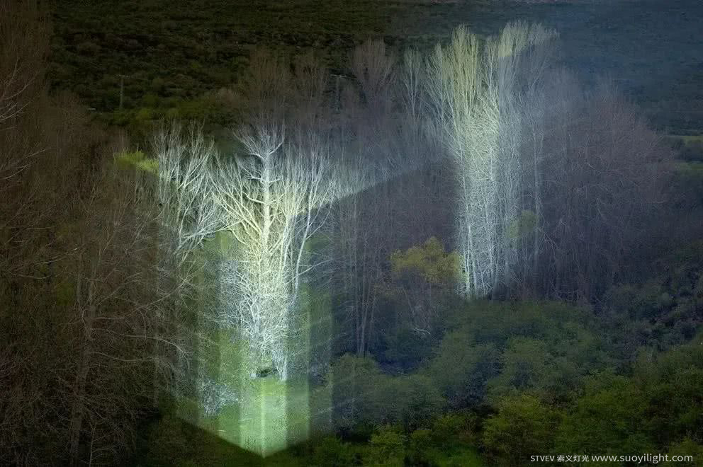 Italy奥斯坦基诺公园亮化