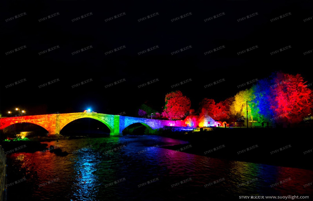 Italy一江两岸镇远古城舞阳河亮化方案