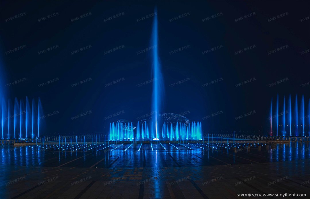 Italy苏州湾阅湖台音乐喷泉